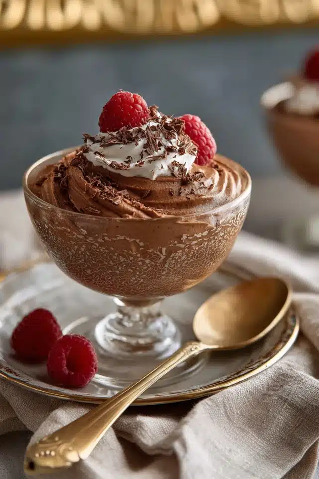 3 Ingredient Chocolate Mousse Flavor Smile