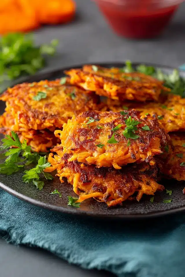Savory Sweet Potato Hash Browns - Flavor Smile