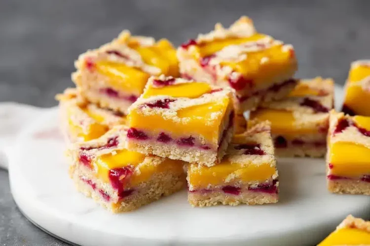 Raspberry Mango Bars - Flavor Smile