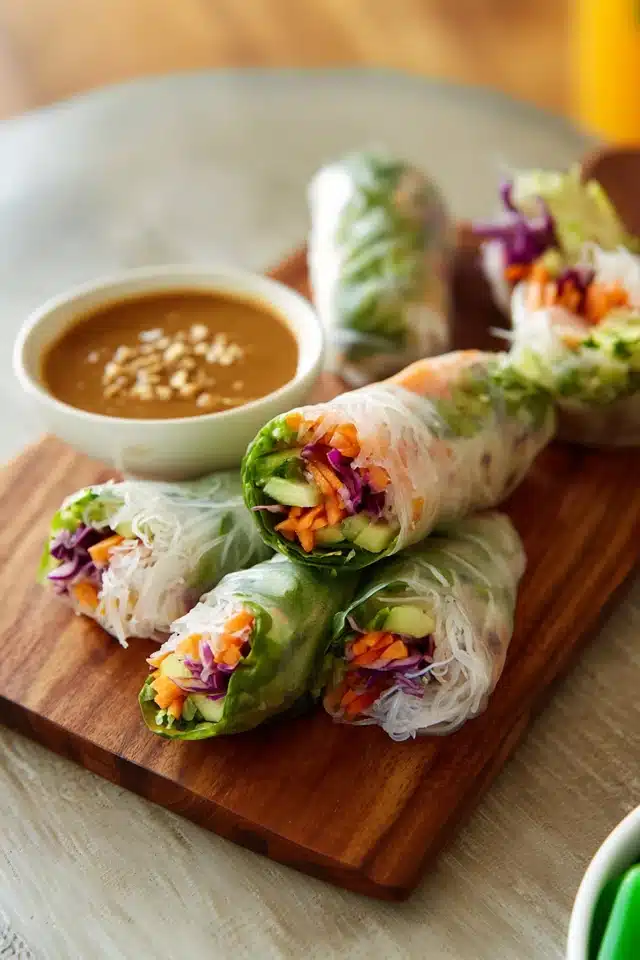 Fresh Spring Rolls - Flavor Smile
