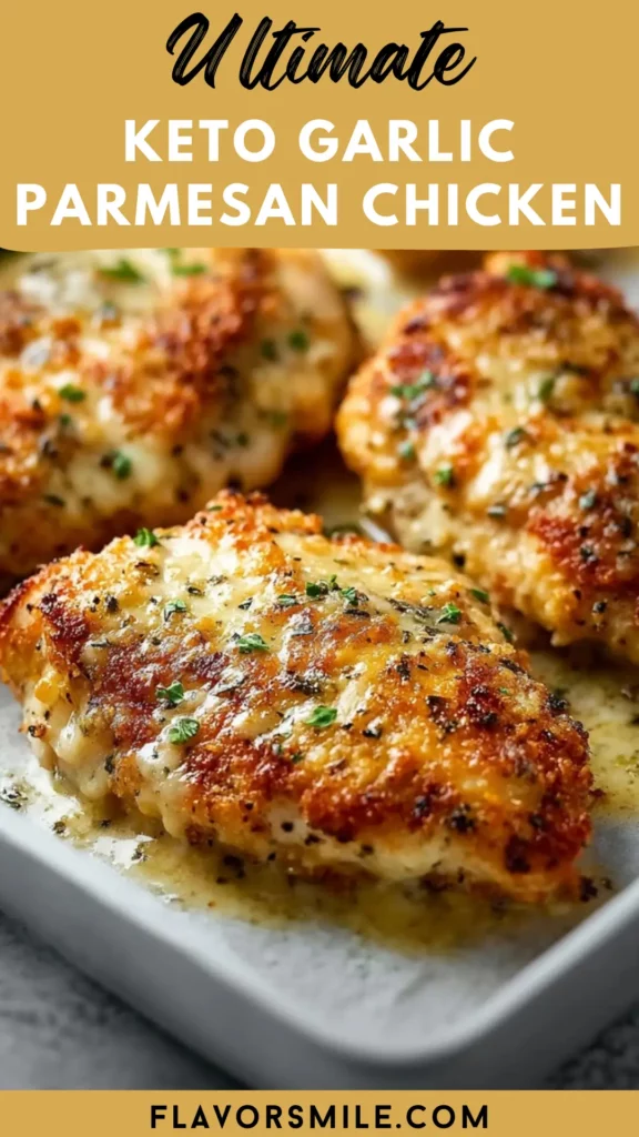Low Carb Keto Garlic Parmesan Chickendata