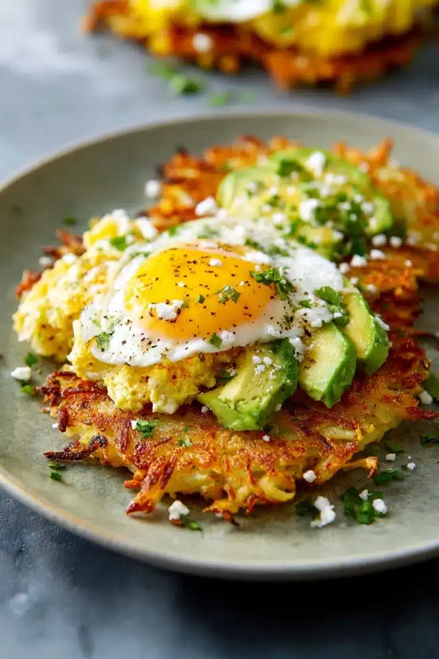 Loaded Hash Browns - Flavor Smile